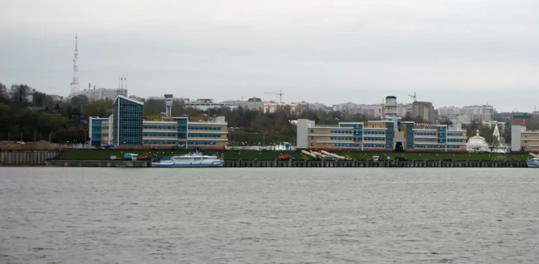 Панорама города Чебоксары