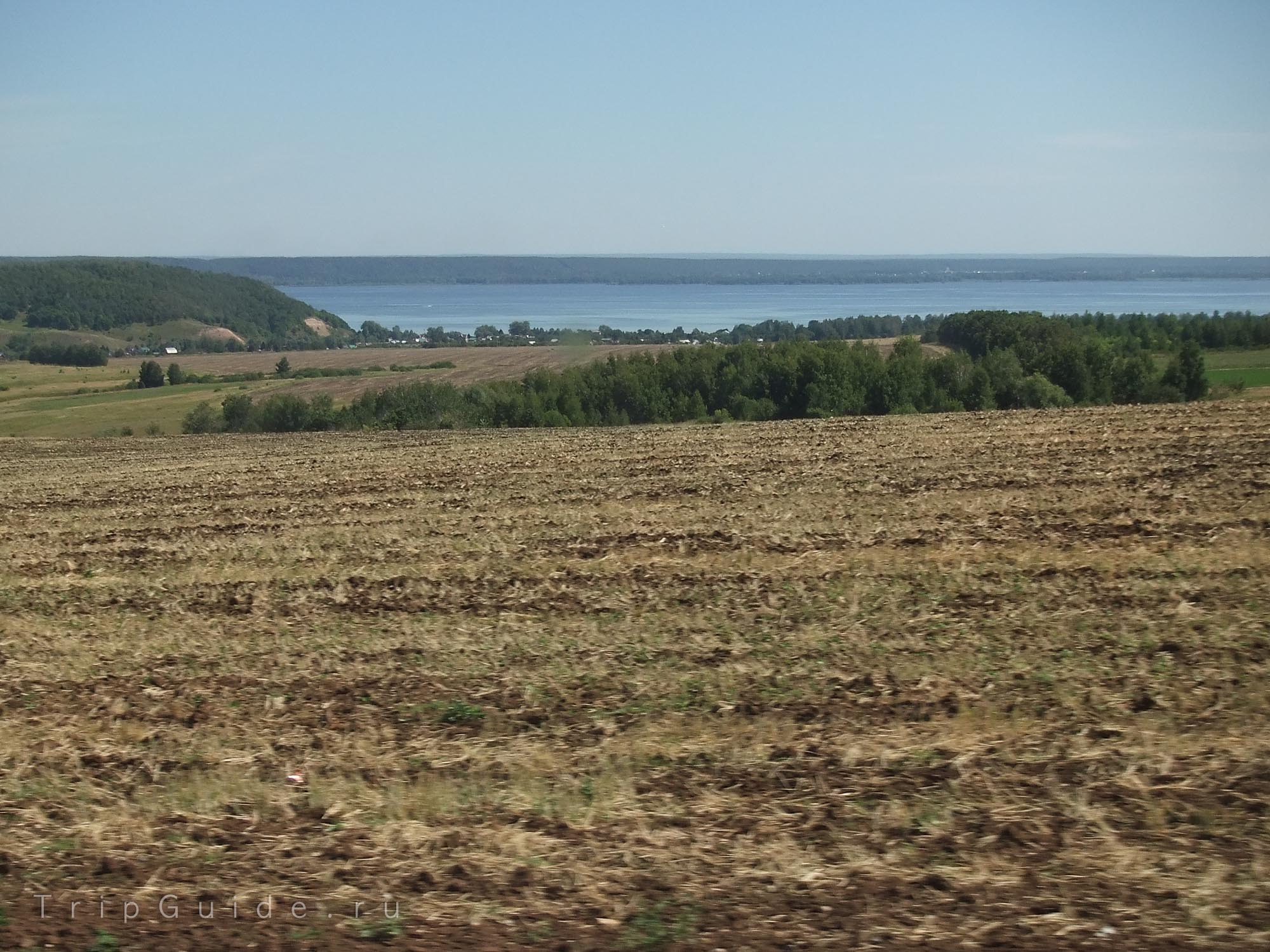 Вид в сторону Волги