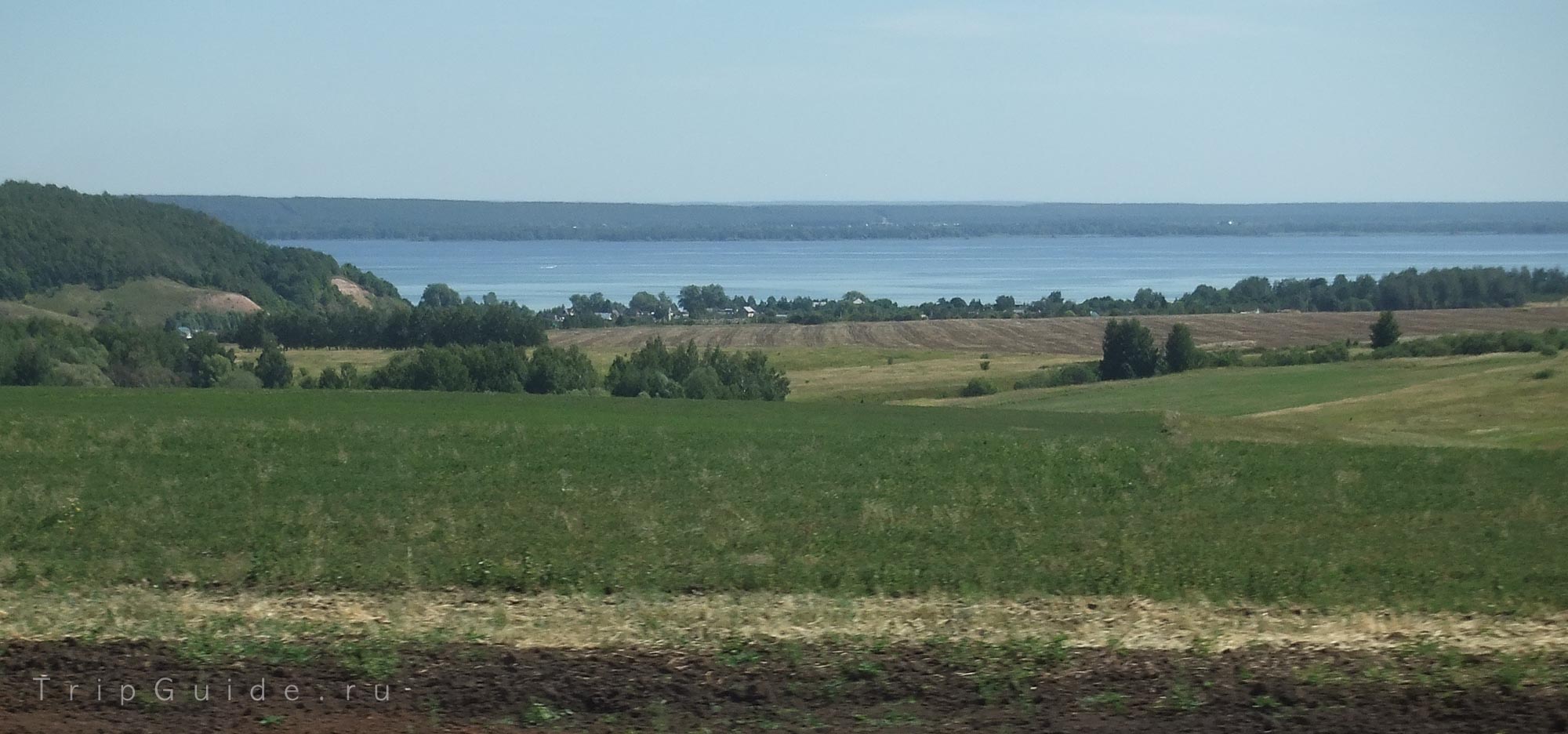 Вид в сторону Волги