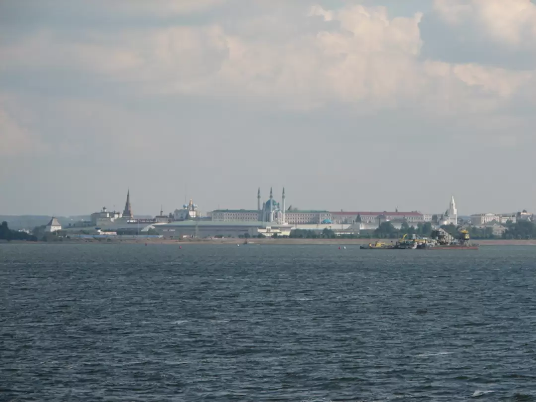 Казанский кремль, вид с Волги