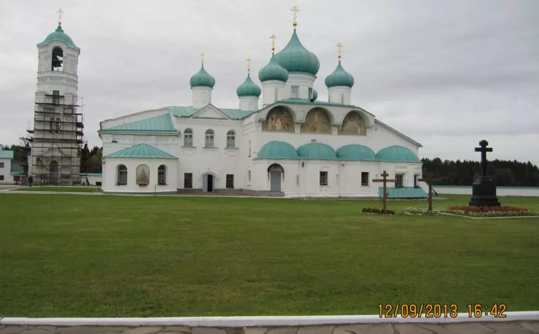 Панорама Свято-Троицкого Александра Свирского мужского монастыря