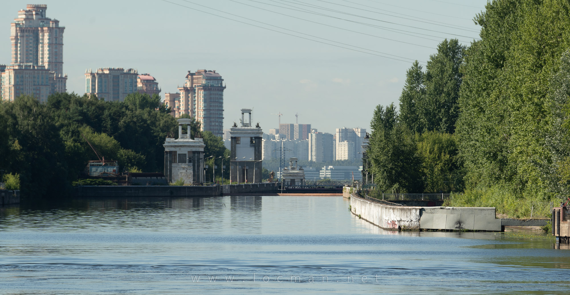 Шлюз № 7 канала им. Москвы