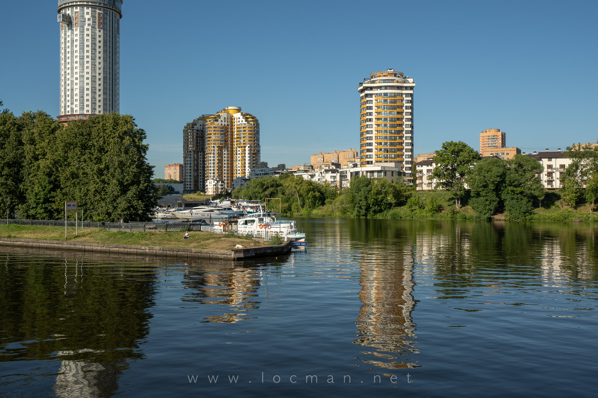 Устье реки Химки