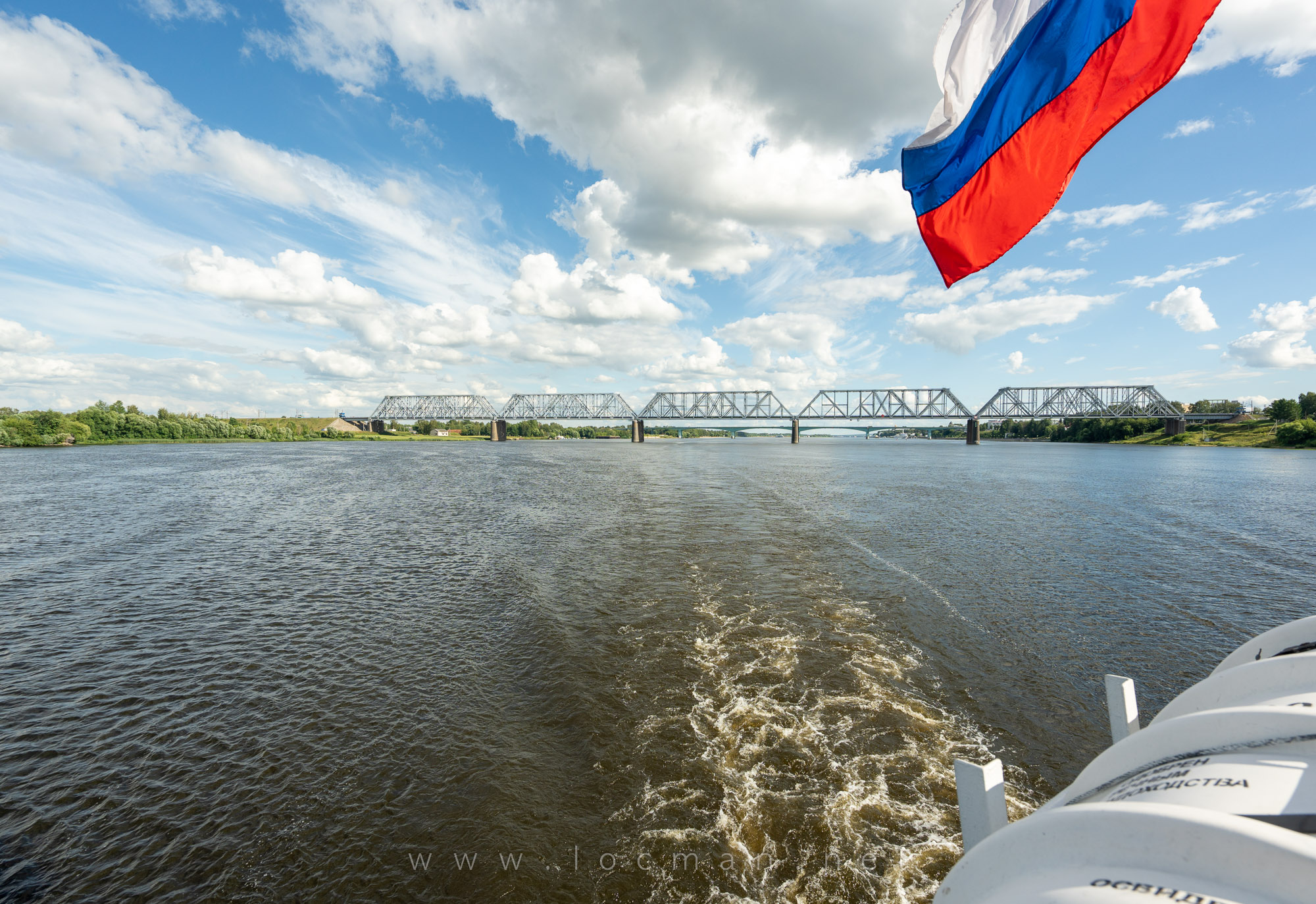 Николаевский мост в Ярославле