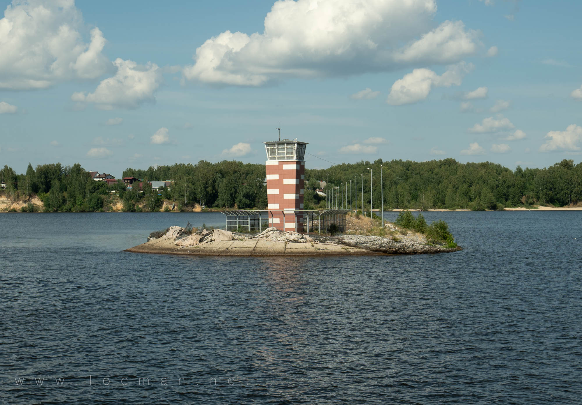 Маяк Городецких шлюзов