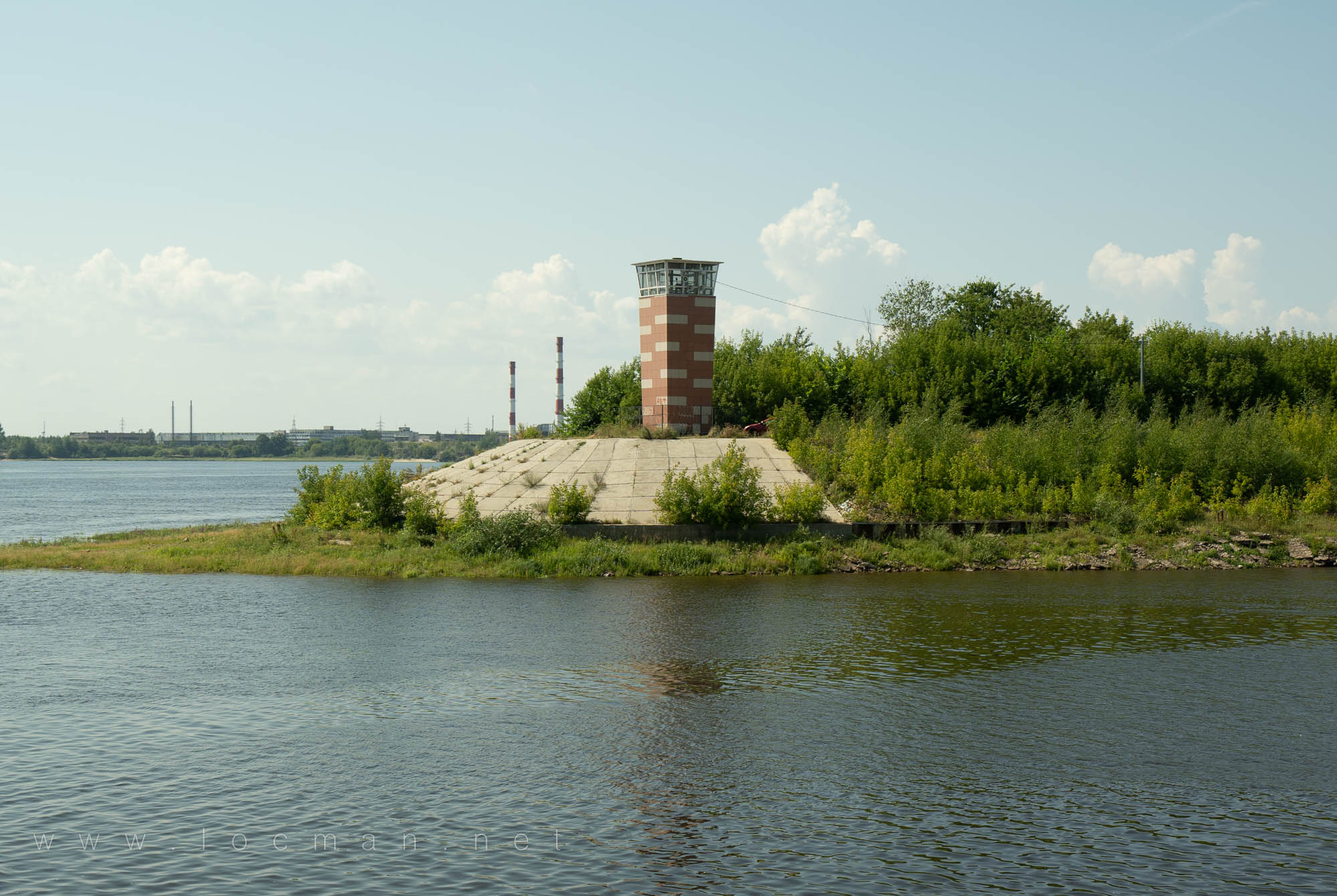Маяк Городецкого шлюза