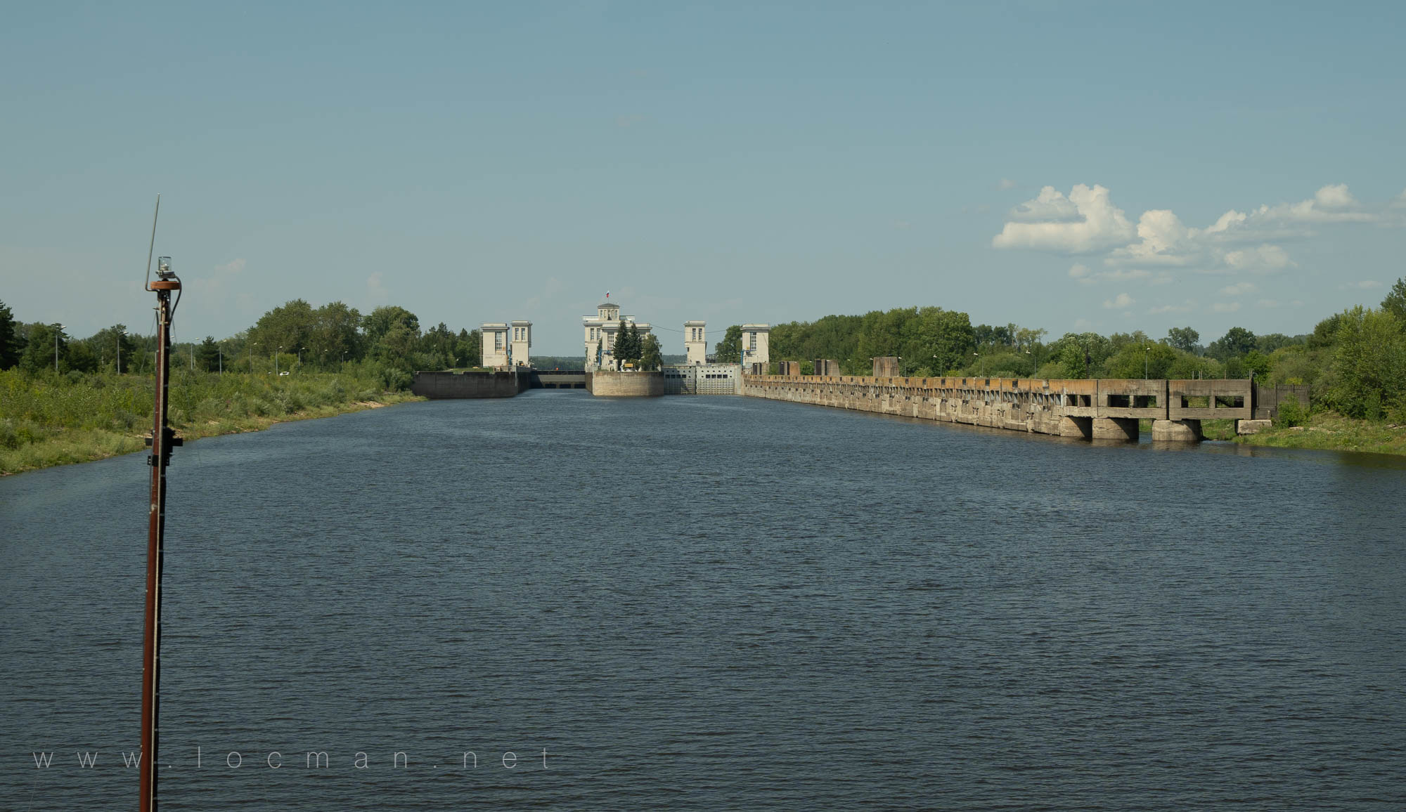 Нижние шлюзы Нижегородского гидроузла