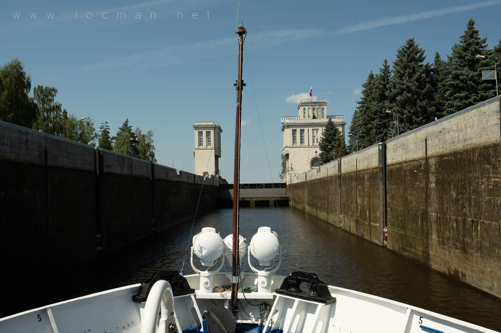 Шлюз №16 Нижегородской ГЭС