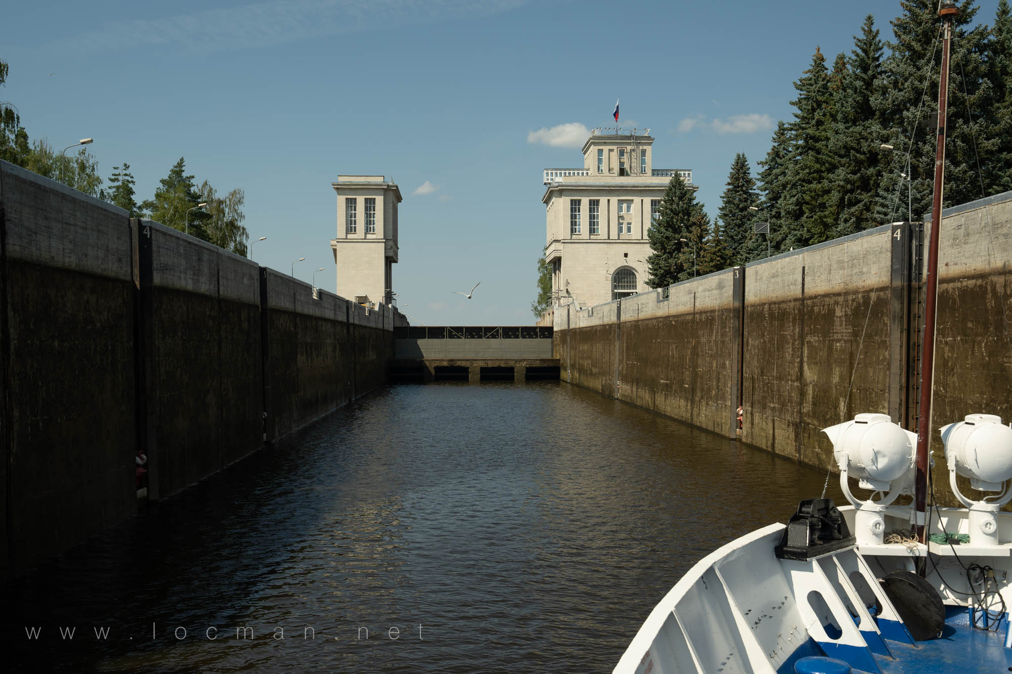 Шлюз №16 Нижегородской ГЭС