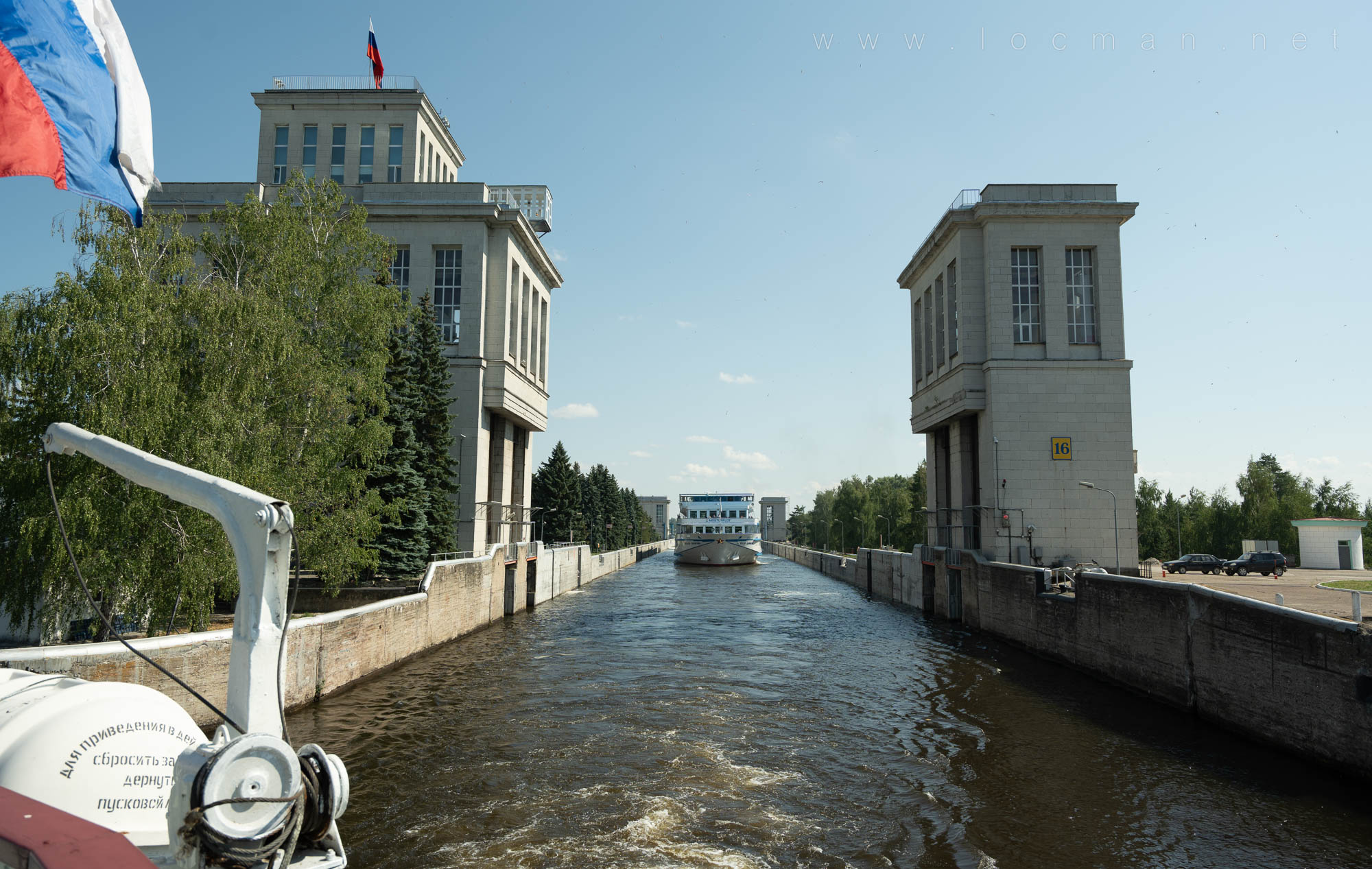 Шлюз в Городце фото