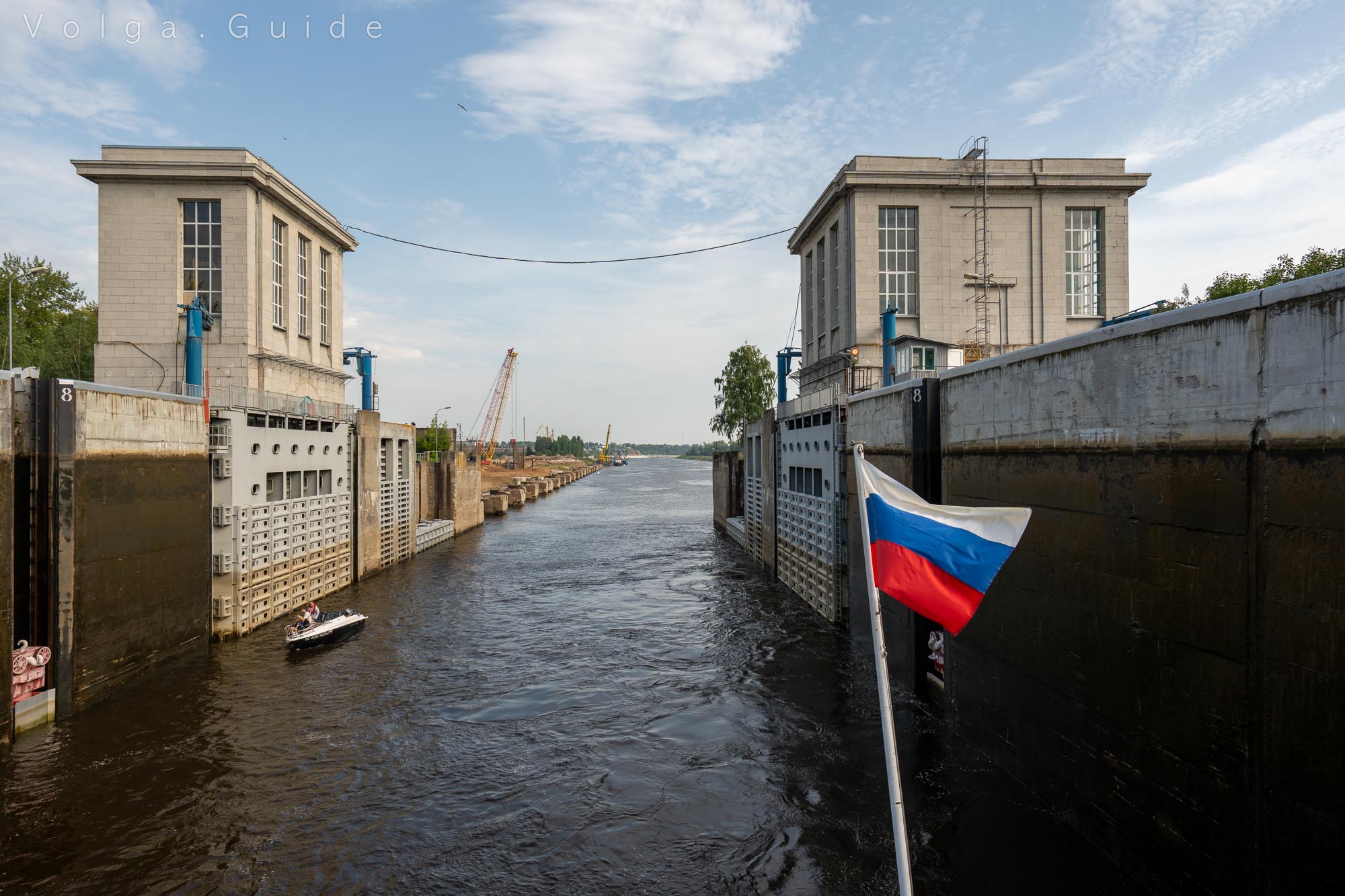 Шлюз, Городецкий гидроузел
