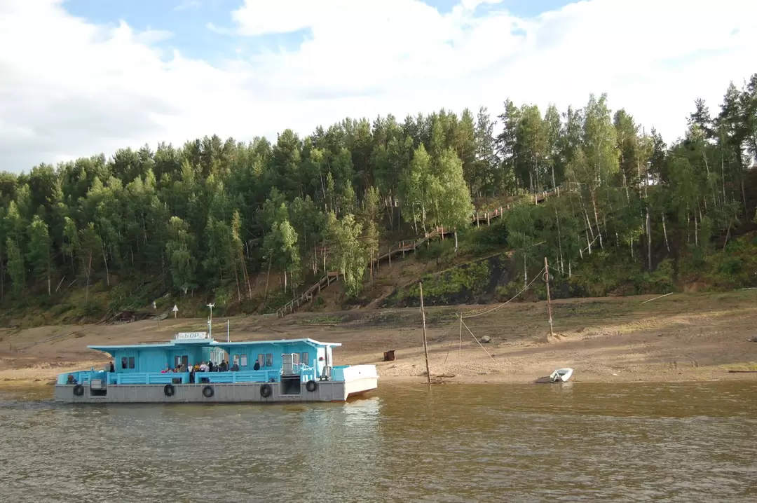 Поселок Бор на Енисее