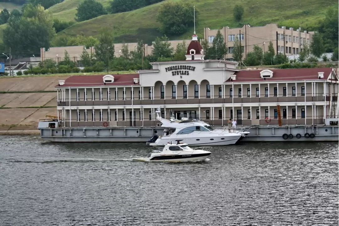 Ромодановский причал в Нижнем Новгороде