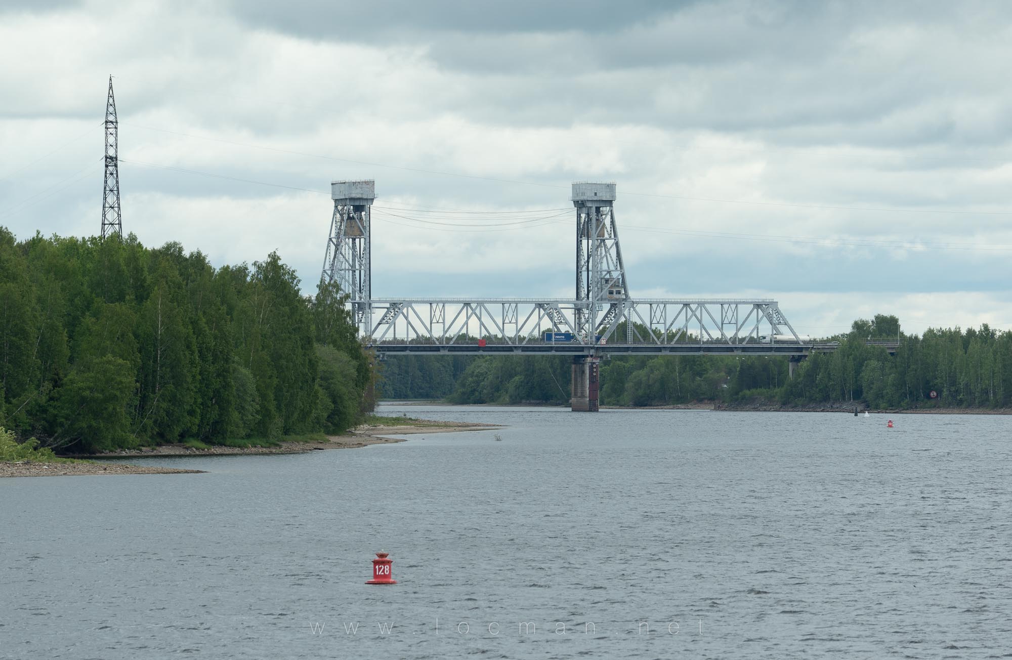 Лодейнопольский мост, часть трассы Кола
