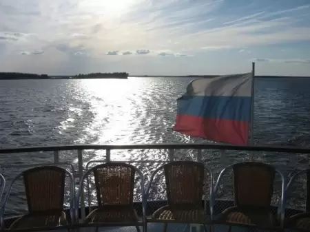 Вид с кормы