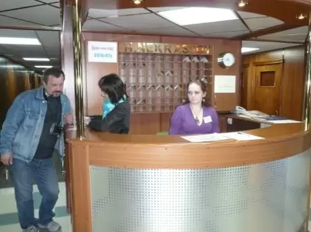 Теплоход «Н.А. Некрасов», reception