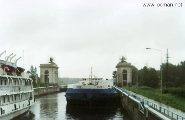 Шлюз №2, канал имени Москвы