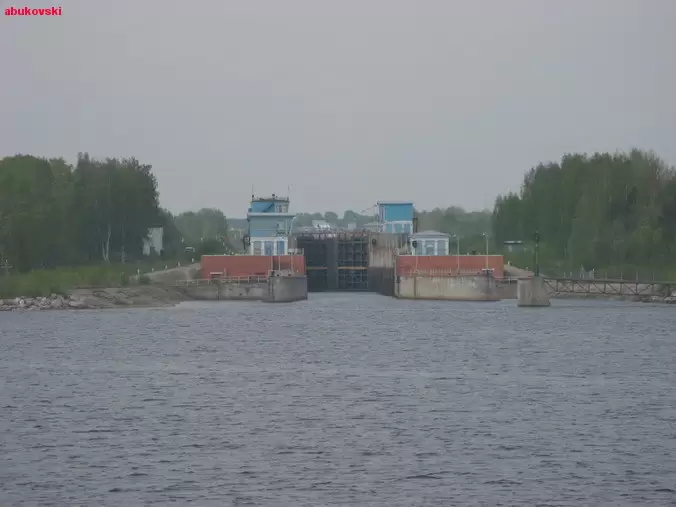 Шлюз на Беломорканале