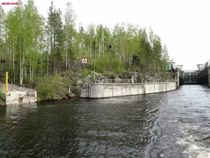 Беломорканал, шлюз