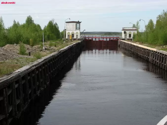 Беломорканал, шлюз