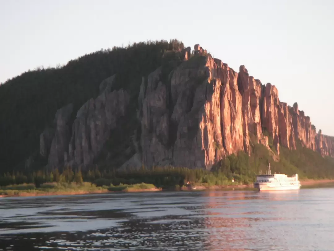 Река Лена, Ленские столбы