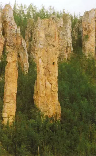 Ленские столбы, фотография