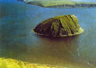 Остров Столб, Лена