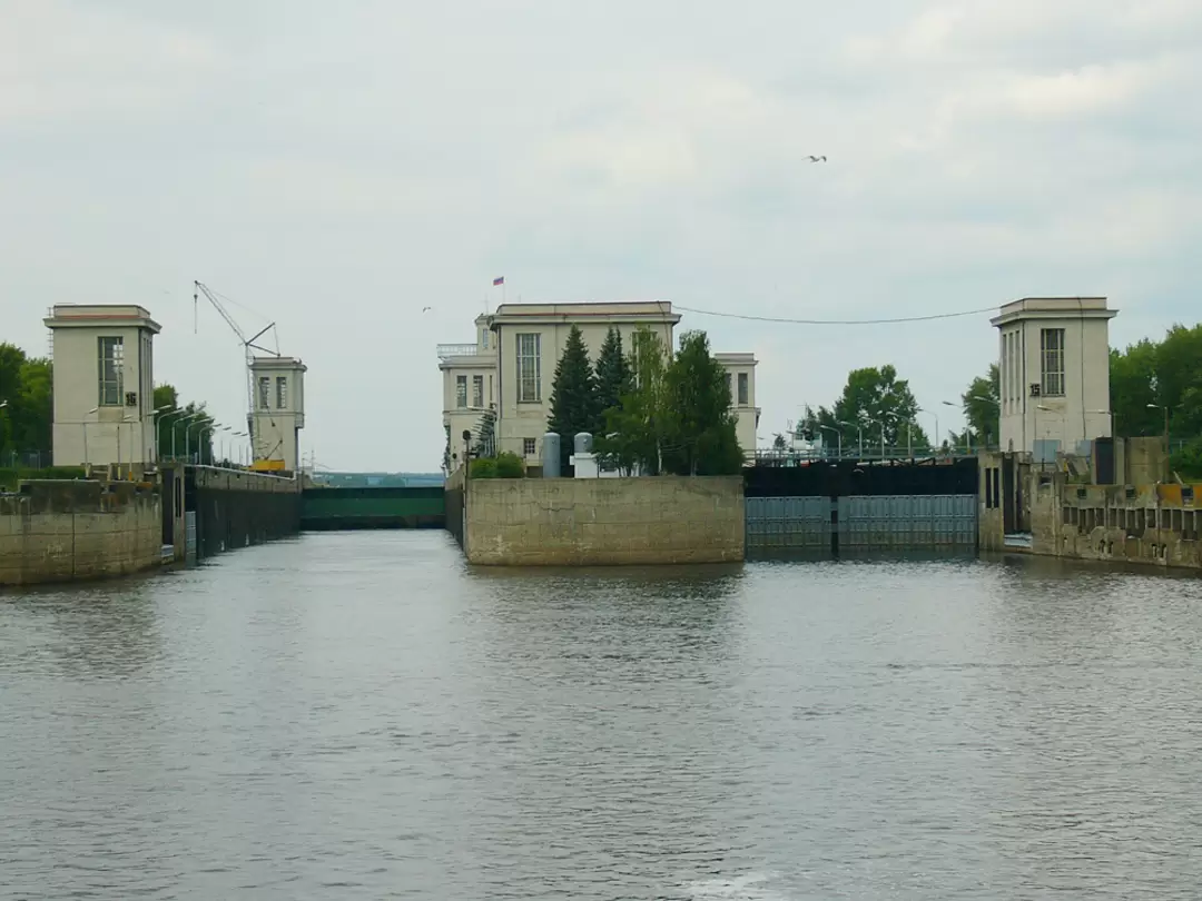 Городец, шлюзы