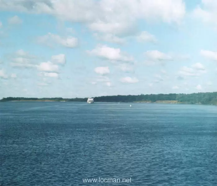Волга около Нижнего Новгорода