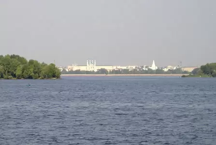 Вид на Казанский кремль с Волги