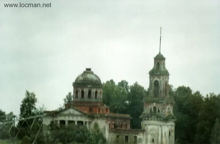 Церковь между Кимрами и Дубной