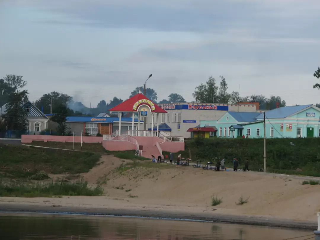 У причала в Козловке