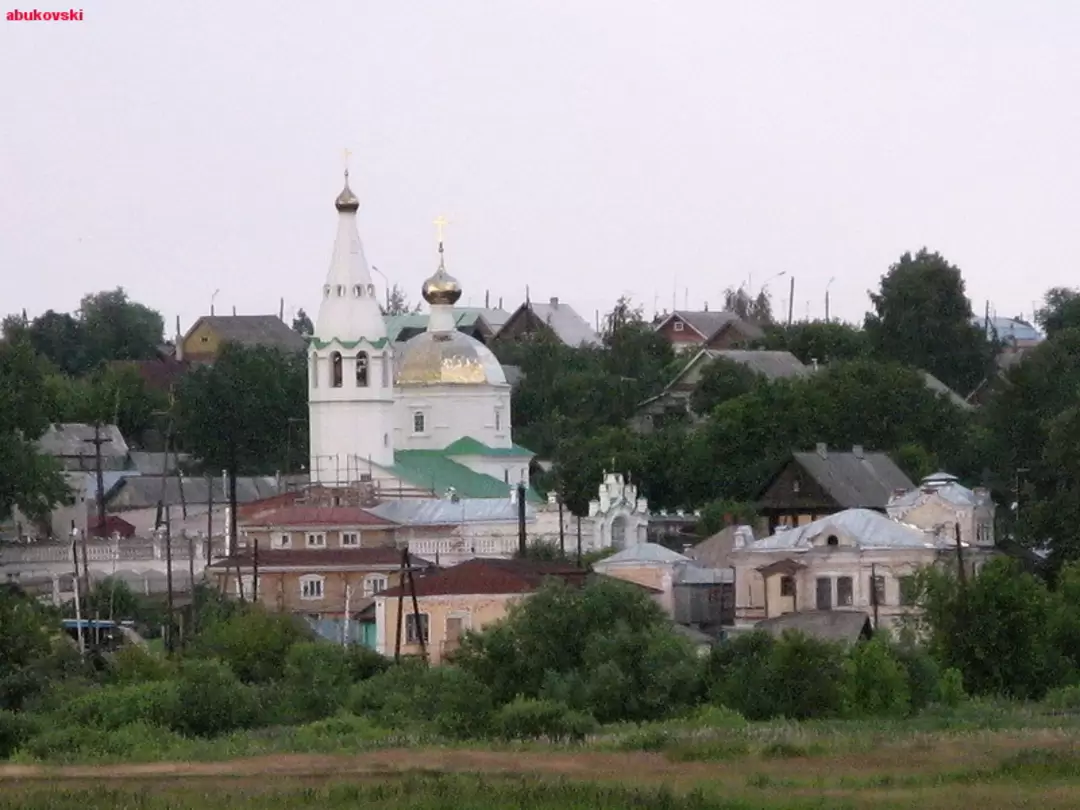Церковь на берегу Волги