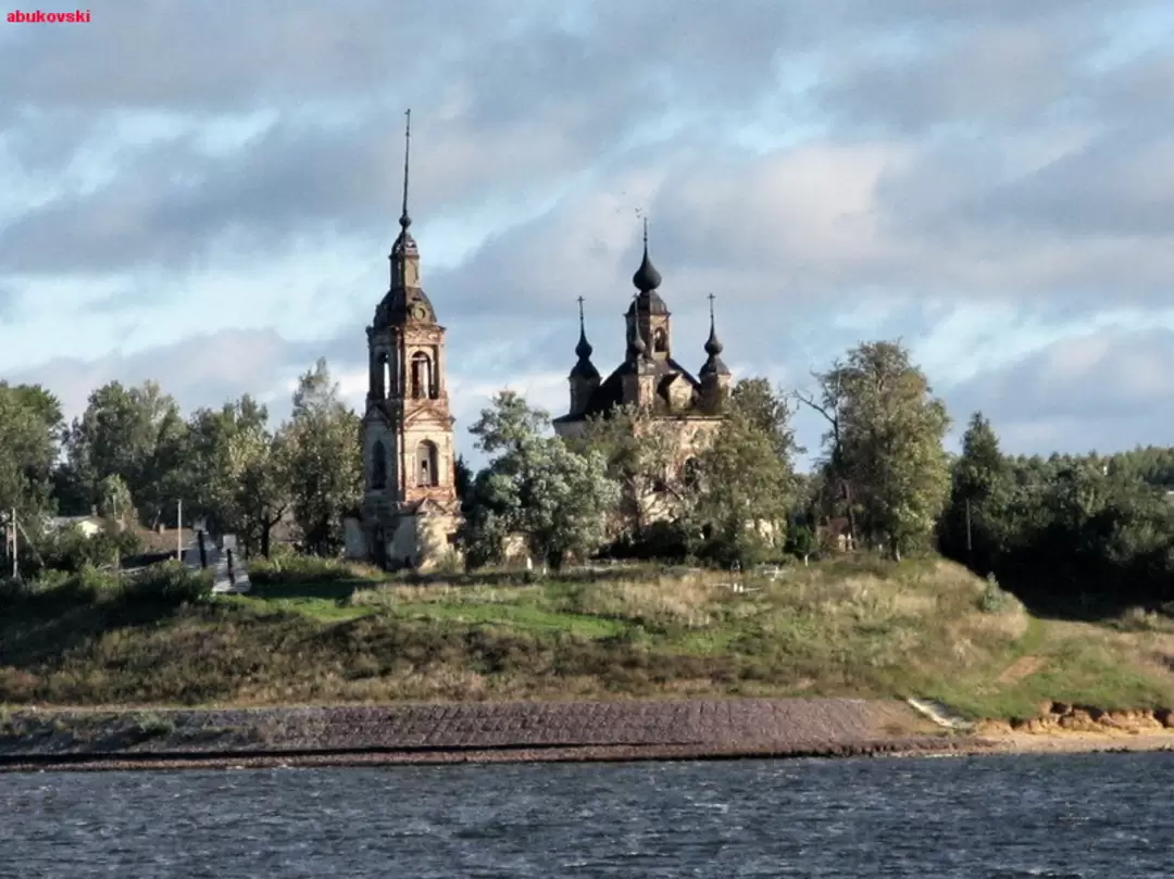 Церковь близ станции Волга