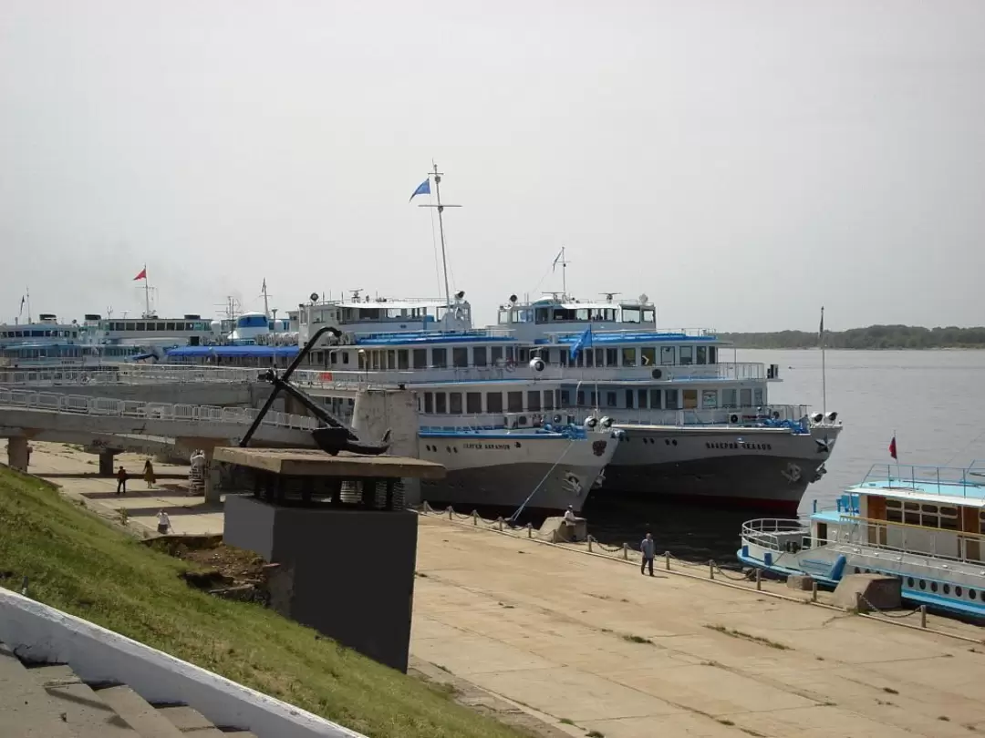 Самара, речной причал